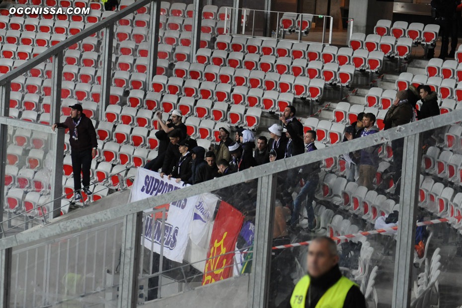 Les supporters toulousains