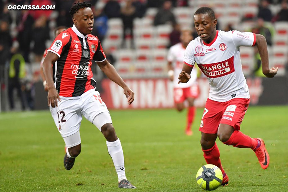 Arnaud Lusamba entre en fin de match