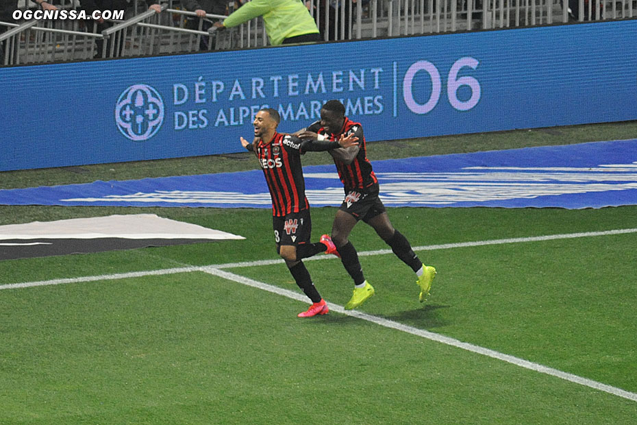 Nice ouvre le score rapidement par Alexis Claude Maurice