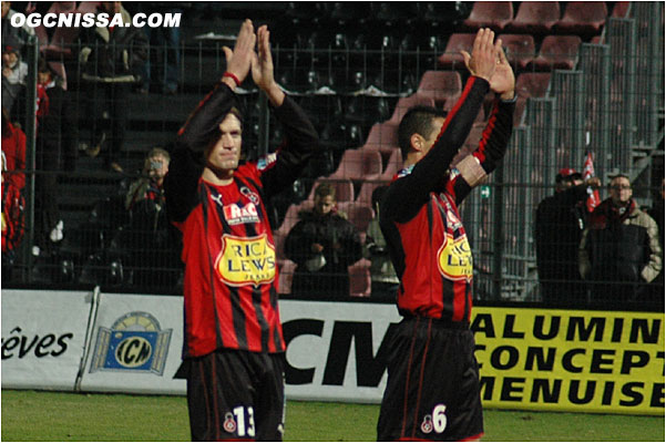 Abardonado vient remercier comme d'habitude les supporters