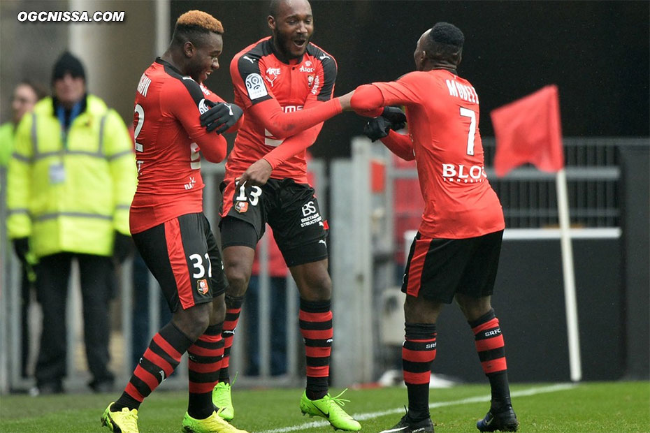 Les rennais font le break juste avant la pause