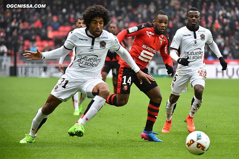 Dante Bonfim et Jean-Michael Seri