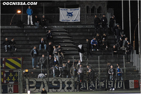 Les supporters auxerrois