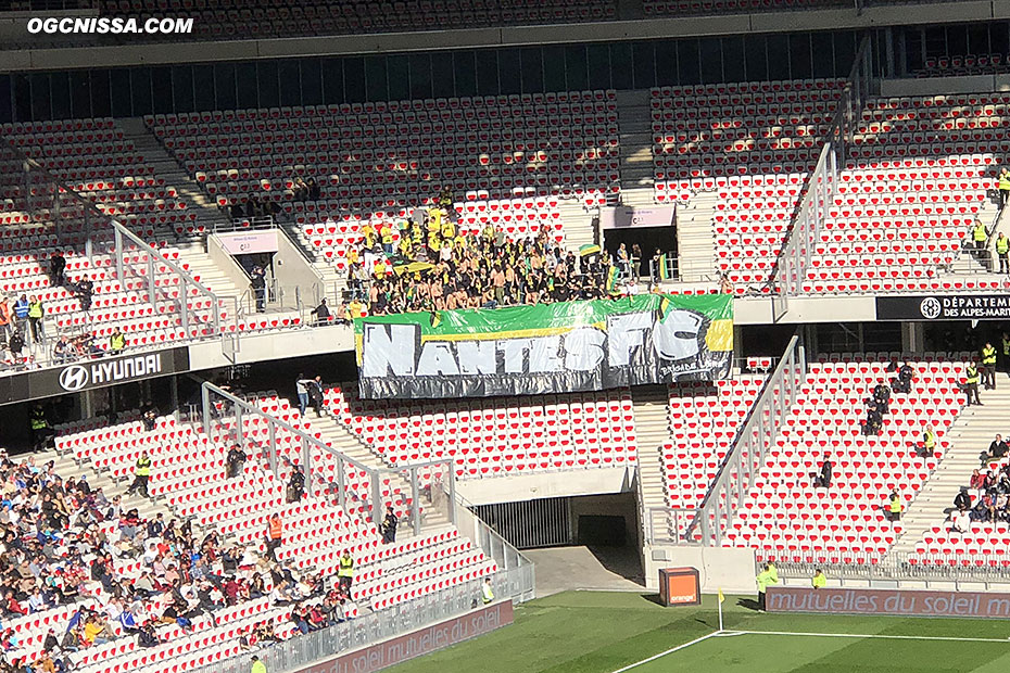 Les supporters du FC Nantes