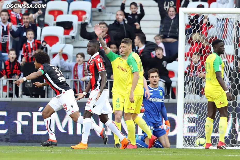 Le premier but en Ligue 1 pour Dante Bonfim