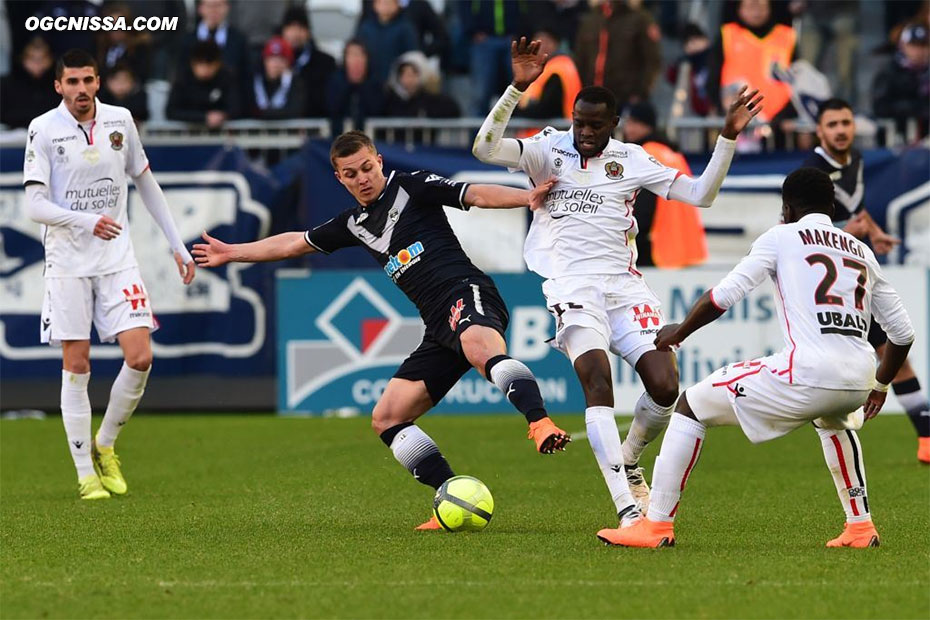 Pierre Lees Melou, Racine Coly et Jean-Victor Makengo