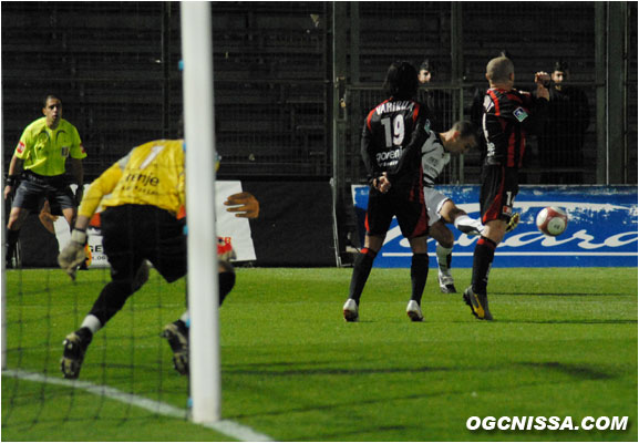 Les rennais conservent mieux le ballon en seconde période et dominent les débats