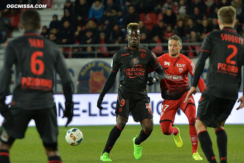 Mario Balotelli avec Cédric Varrault