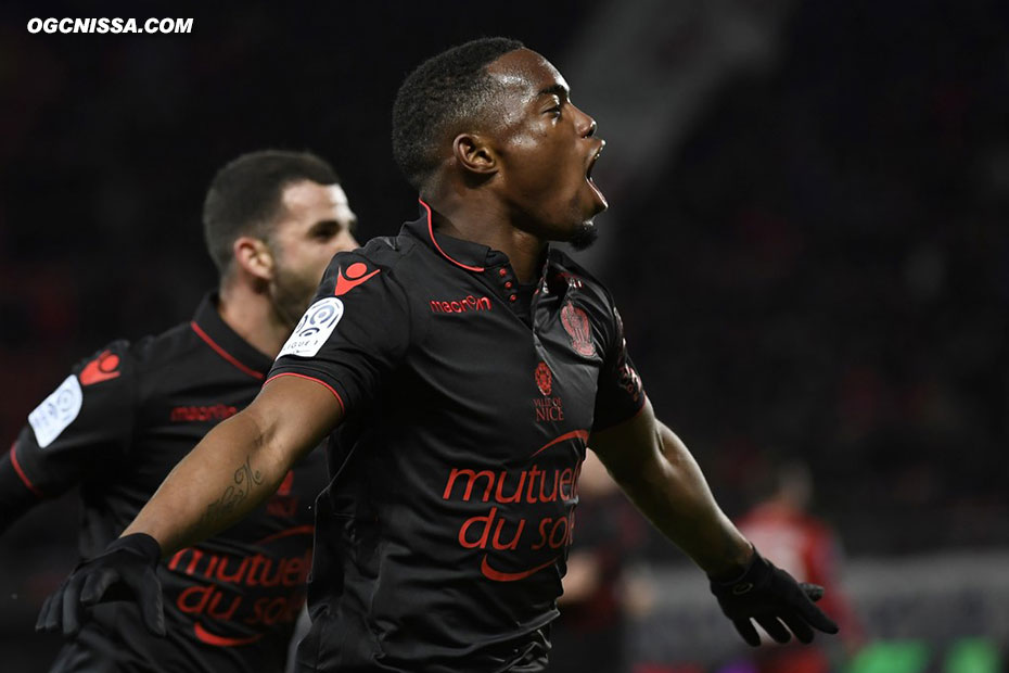 La joie du buteur Wylan Cyprien