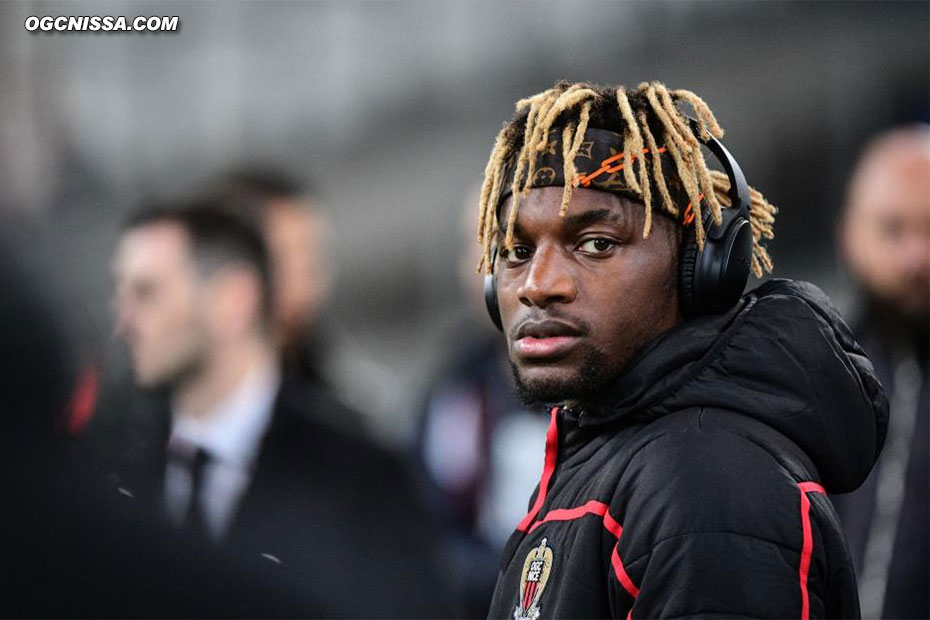 Allan Saint Maximin avant la rencontre