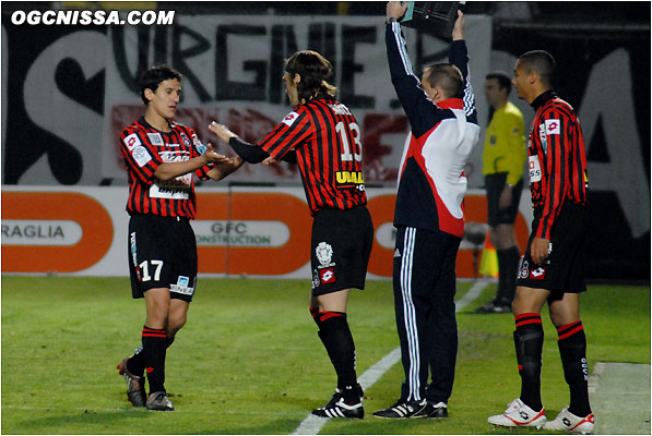 Sablé et Adeilson font leur entrée