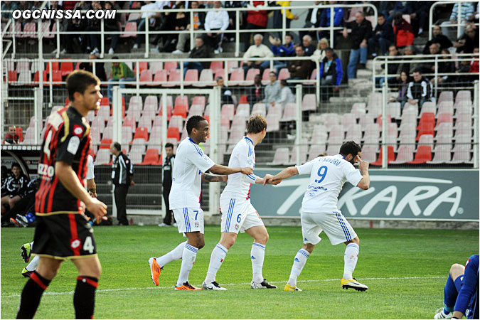 0 - 2, les choses se compliquet pour les niçois