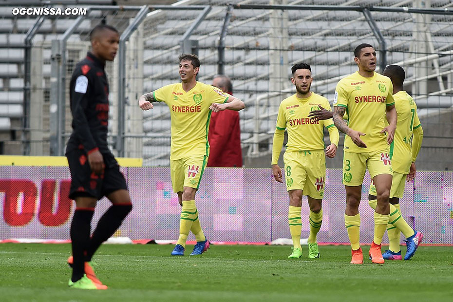 Nantes ouvre le score