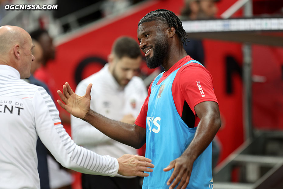 Terem Moffi retrouve son ancien club de Lorient lors de cette 30e journée de L1