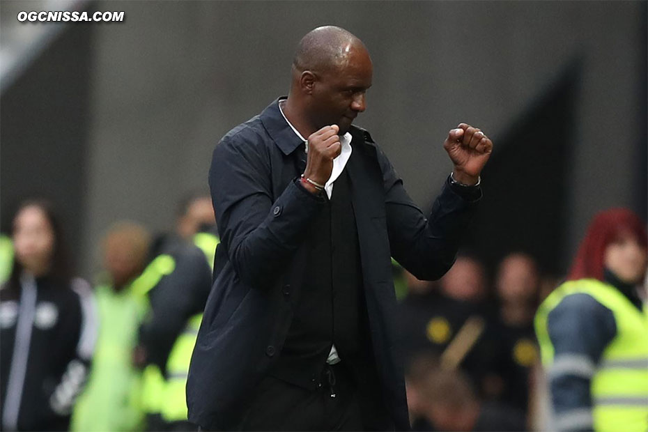 C'est terminé. Les hommes de Patrick Vieira s'imposent 1 à 0