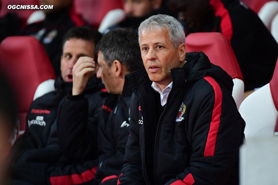 Le coach Lucien Favre