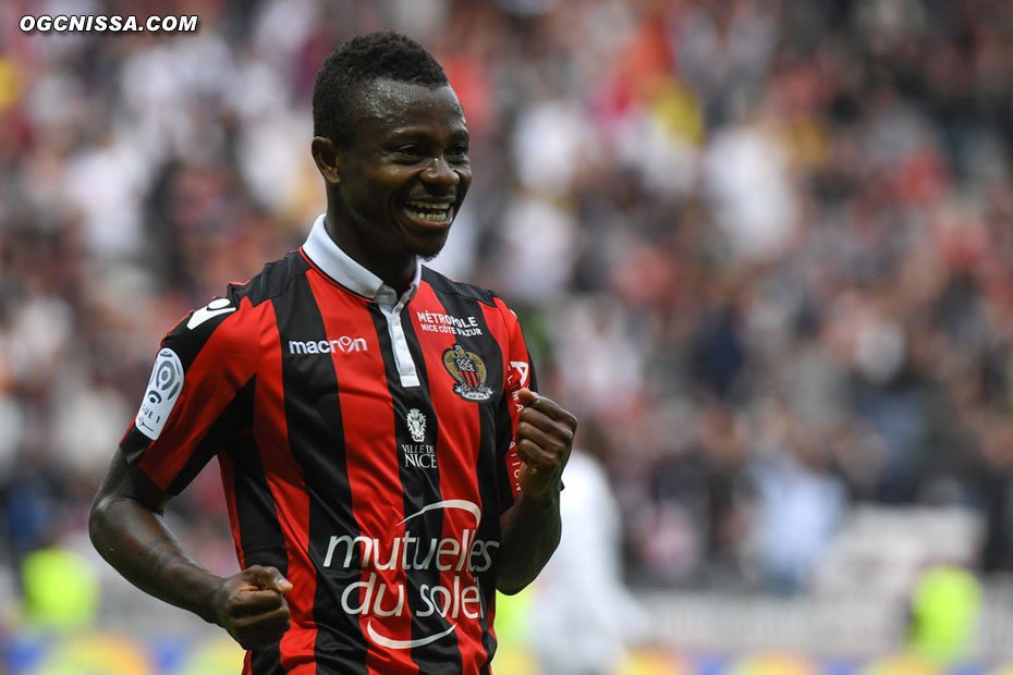 Le 3e but est marqué par Jean-Michael Seri