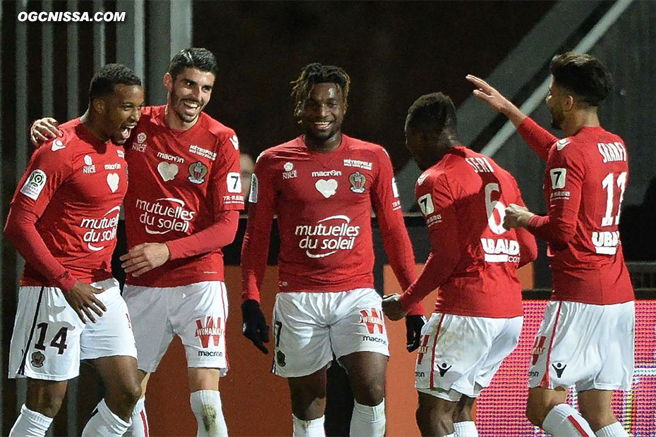 Le 14e but d'Alassane Pléa cette saison