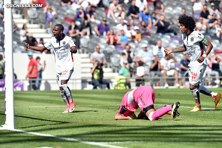 La joie de Ricardo Pereira sur le but d'Eysseric