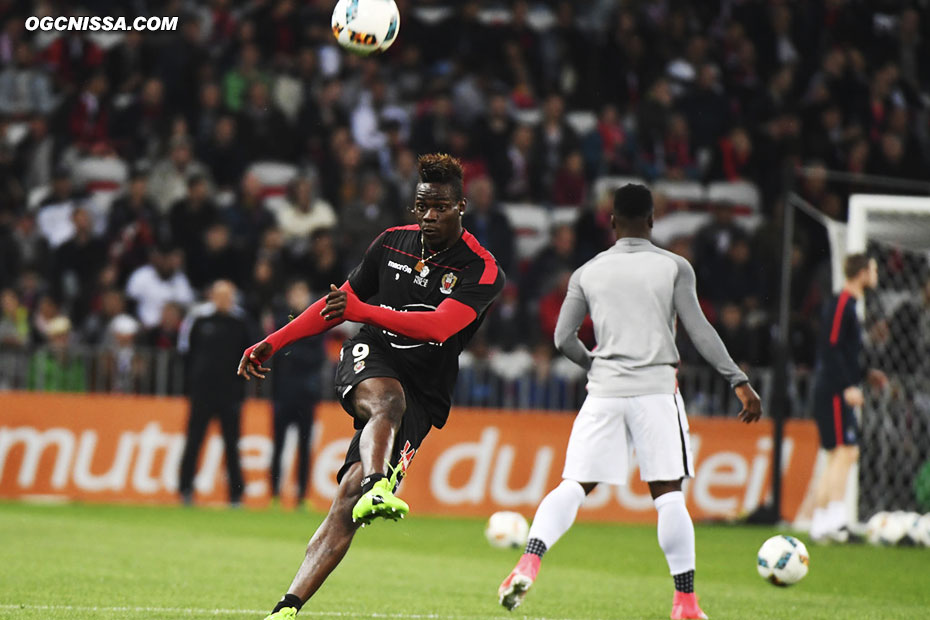 Mario Balotelli titulaire pour cette rencontre face au PSG