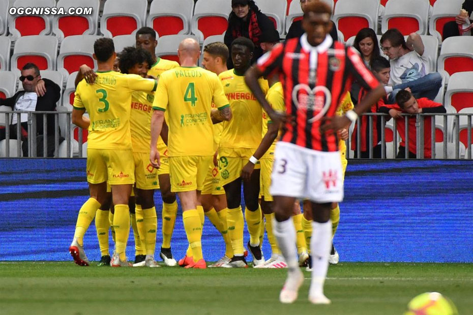 Nantes ouvre le score