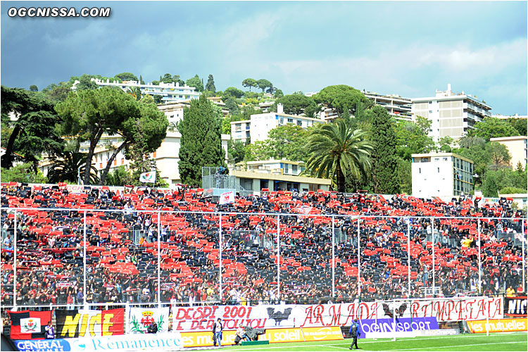 Superbe rendu du tifo ARN