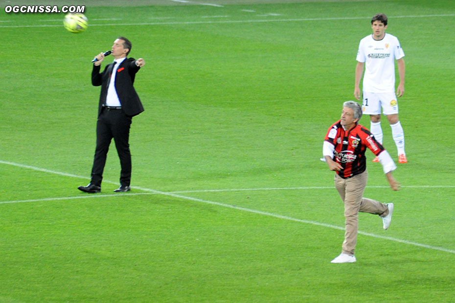 Bruno Valencony pour le coup d'envoi fictif