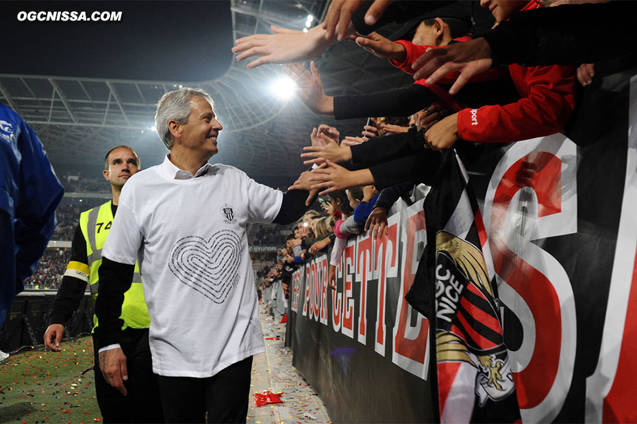 Lucien Favre est également de la fête