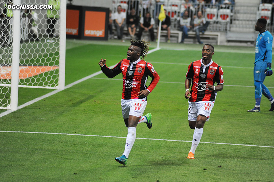 Allan Saint Maximin et Wylan Cyprien