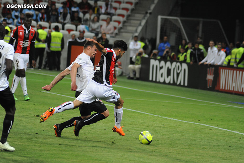 Bassem Srarfi en fin de match