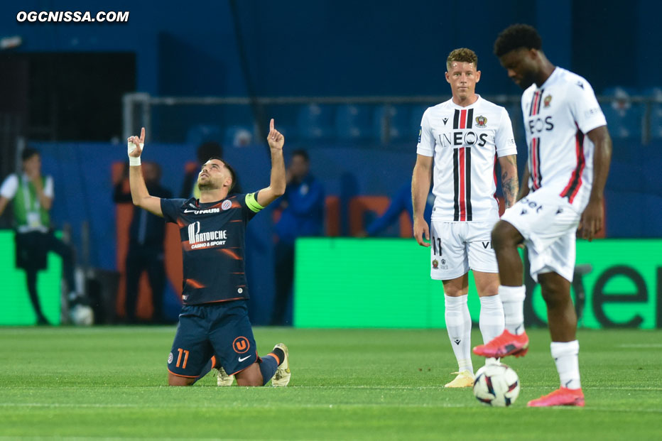 La première période est catastrophique. Les Aiglons sont menés 2 à 0 à la pause.