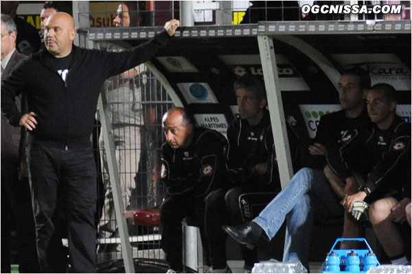 Dernier match sur le banc niçois pour Antonetti et son staff