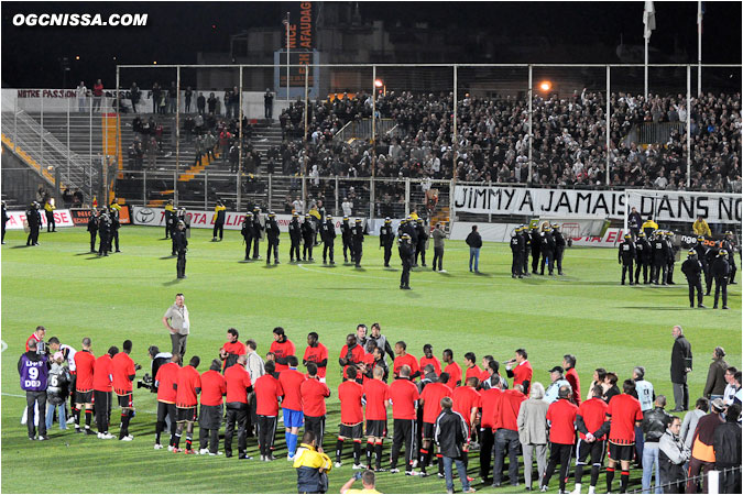 C'est terminé sur ce score nul, le club fait une belle sortie à Echouafni