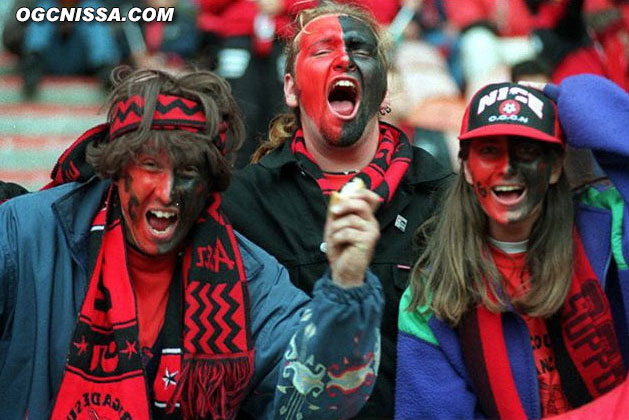 Les supporters avant la finale face à Guingamp