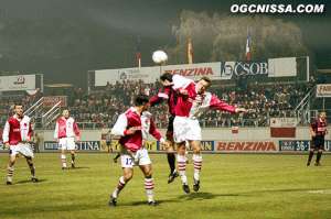 Nice - Slavia de Prague (8e de finale de Coupe des Coupes)