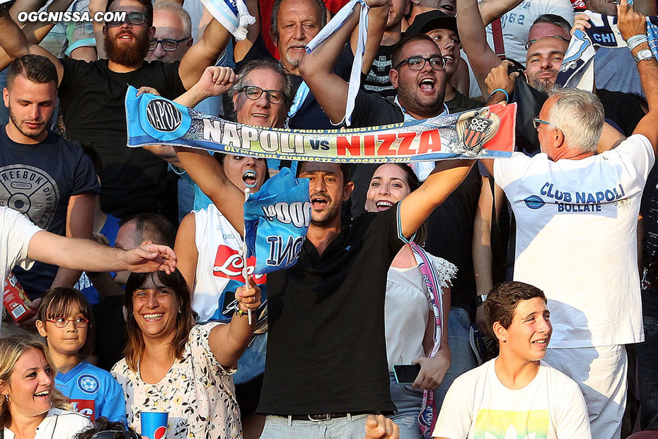 Les supporters napolitains ne verront pas leurs homologues niçois pour ce match