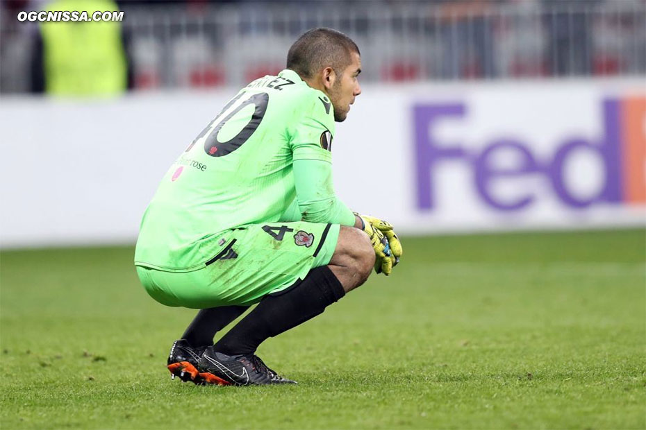 Walter Benitez prendra un 3e but en fin de match