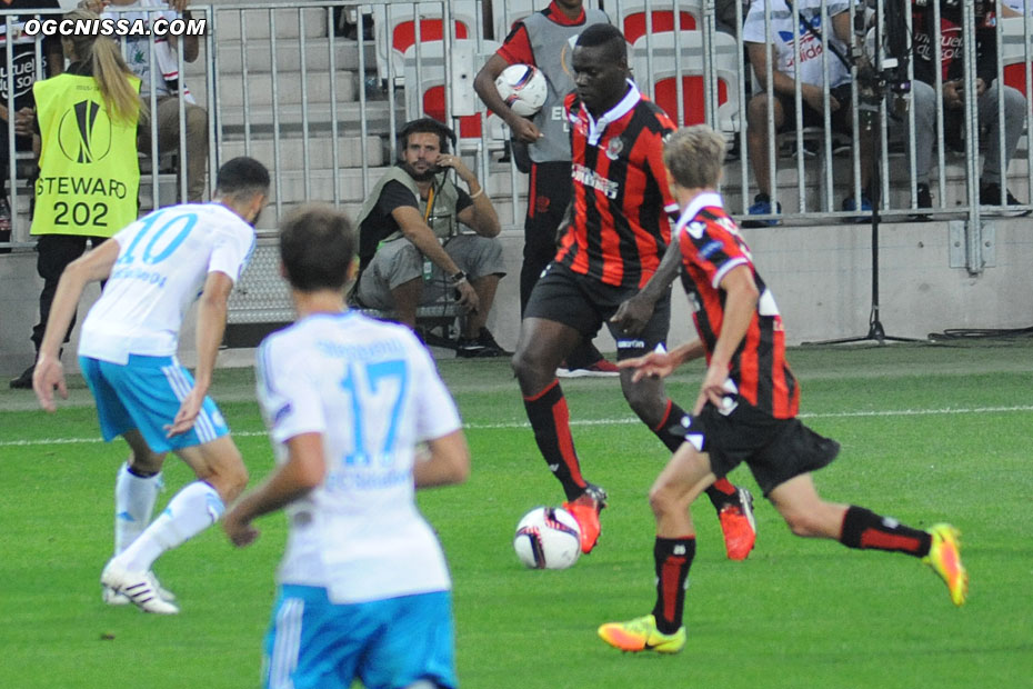 Mario Balotelli et Vincent Koziello