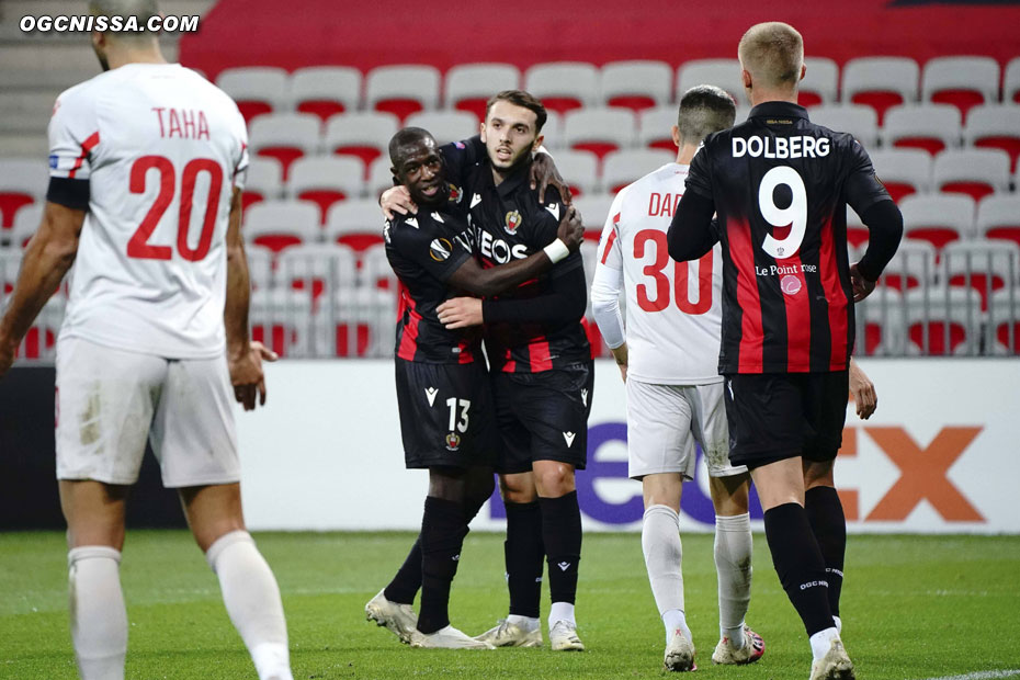 Le 2e but d'Amine Gouiri en Europa League