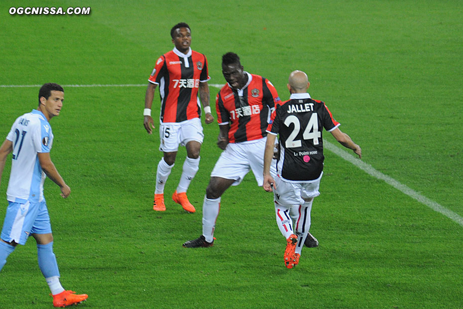 La joie de Mario Balotelli