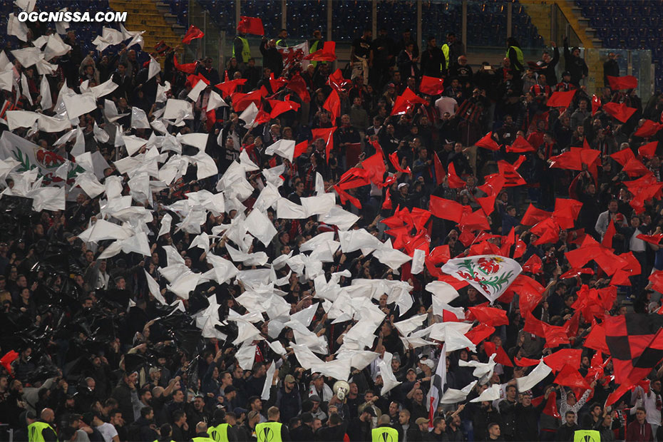 Les supporters niçois