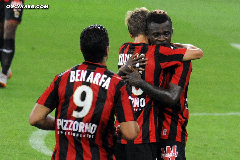 Finalement, c'est Jean-Michael Seri qui égalise d'une belle frappe