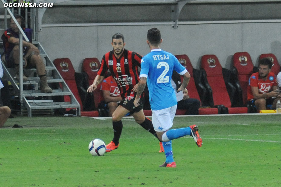 En fin de match, Puel fait tourner en faisant rentrer Valentin Eysseric