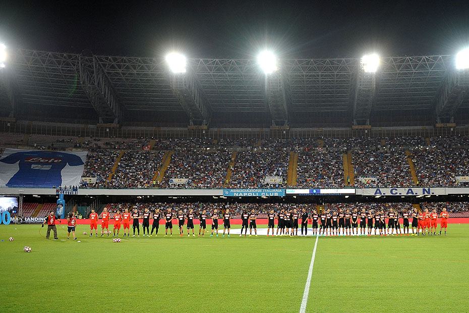 Le Stadio San Paolo était donc plein