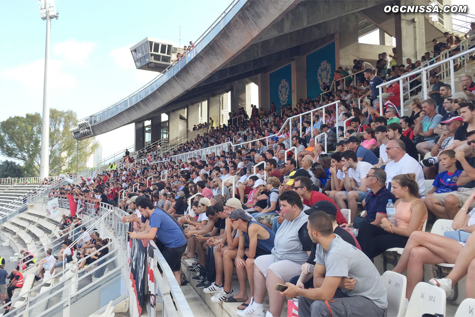 Beaucoup de supporters pour cette rencontre amicale contre le TFC