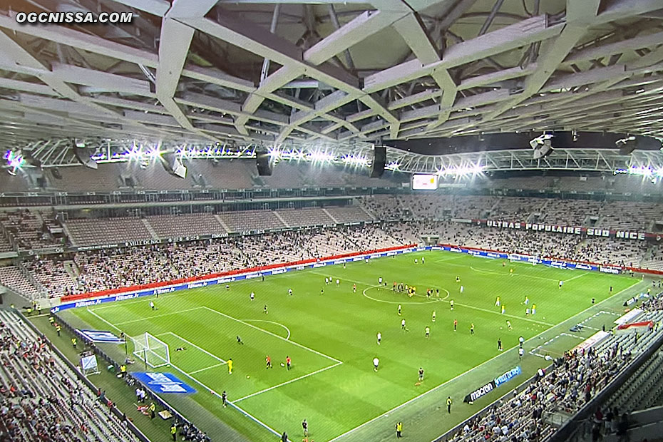 Retour des supporters à l'Allianz Riviera pour cette dernière rencontre amicale contre le Milan AC