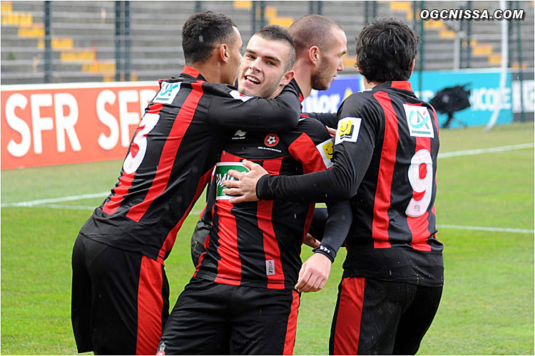 Le 2e but d'Alexy Bosetti, après son but en coupe de la Ligue