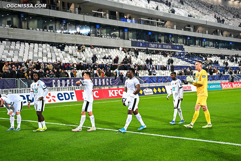 Nice s'impose 3 buts à  2 à Bordeaux et jouera les 8es de finale de la Coupe de France
