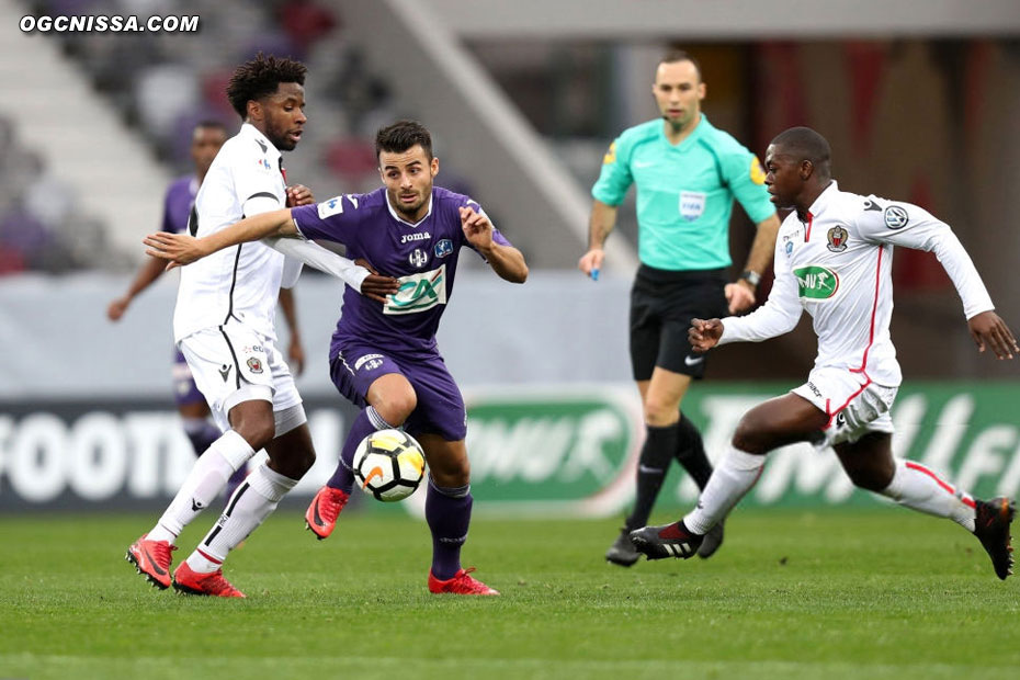 Adrien Tameze et Nampalys Mendy