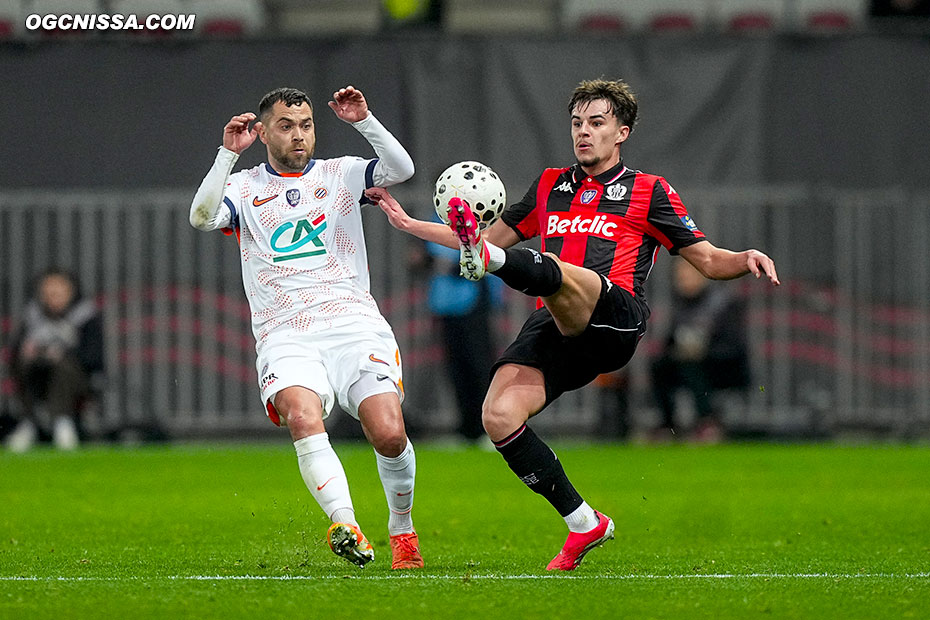 Gabin Bernardeau fête sa première titularisation